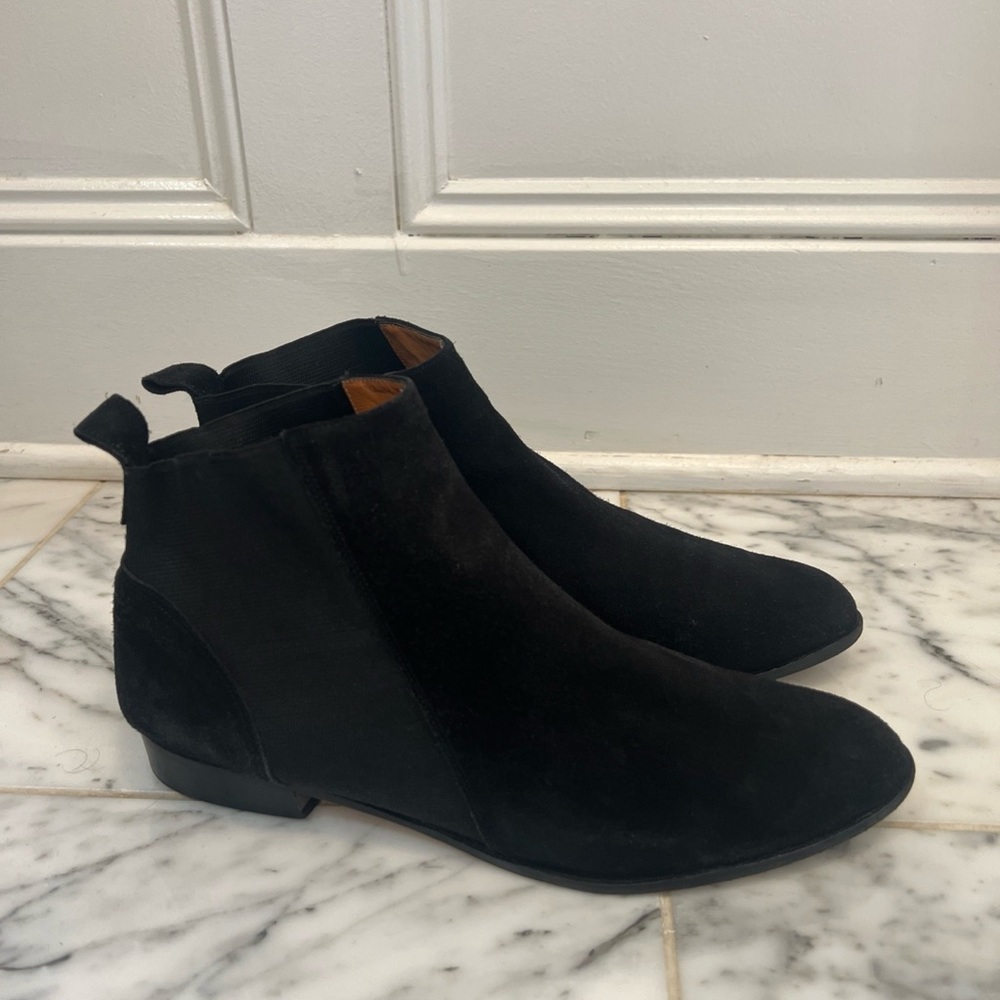 Robert Clergerie Black Suede Shoes Size 10